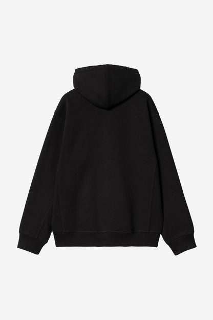 Carhartt Wip HOODED AMERICAN SCRIPT JACKET Black