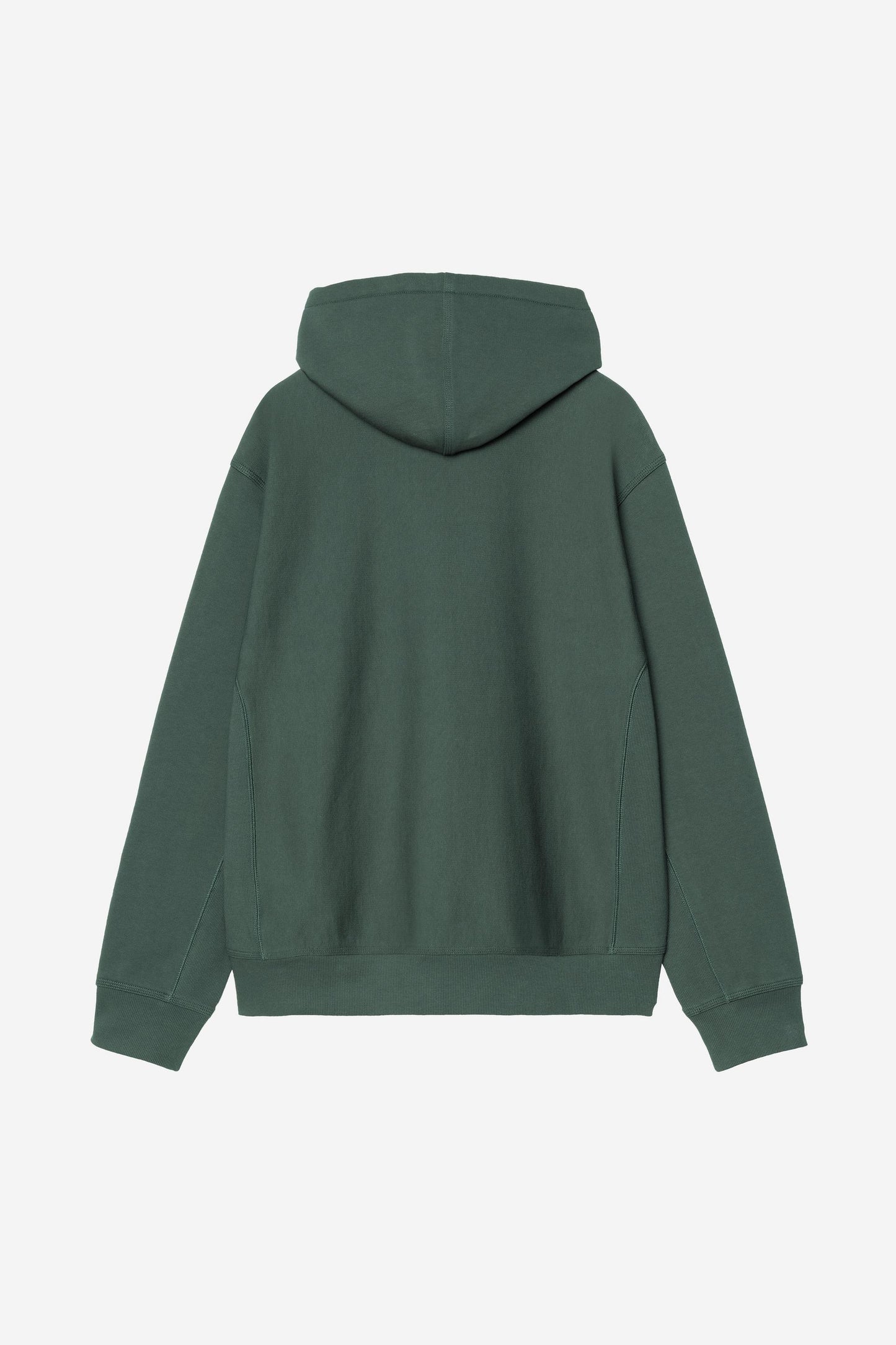 Carhartt Wip HOODED AMERICAN SCRIPT SWEAT Kale Green