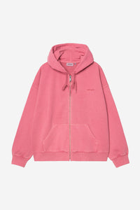 Carhartt Wip HOODED BENTON SWEAT Primrose garment dyed