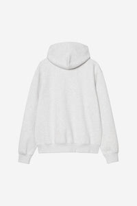 Carhartt Wip HOODED CARHARTT SWEAT Ash Heather / Graphite