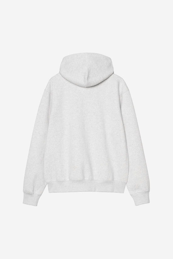 Carhartt Wip HOODED CARHARTT SWEAT Ash Heather / Graphite