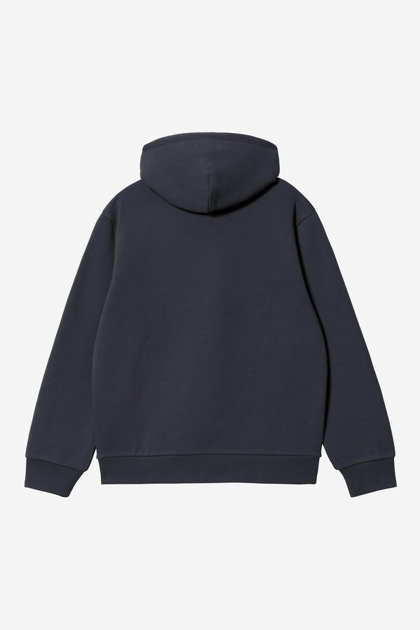 Carhartt Wip HOODED CARHARTT SWEAT Dark Navy / Dark Scarab
