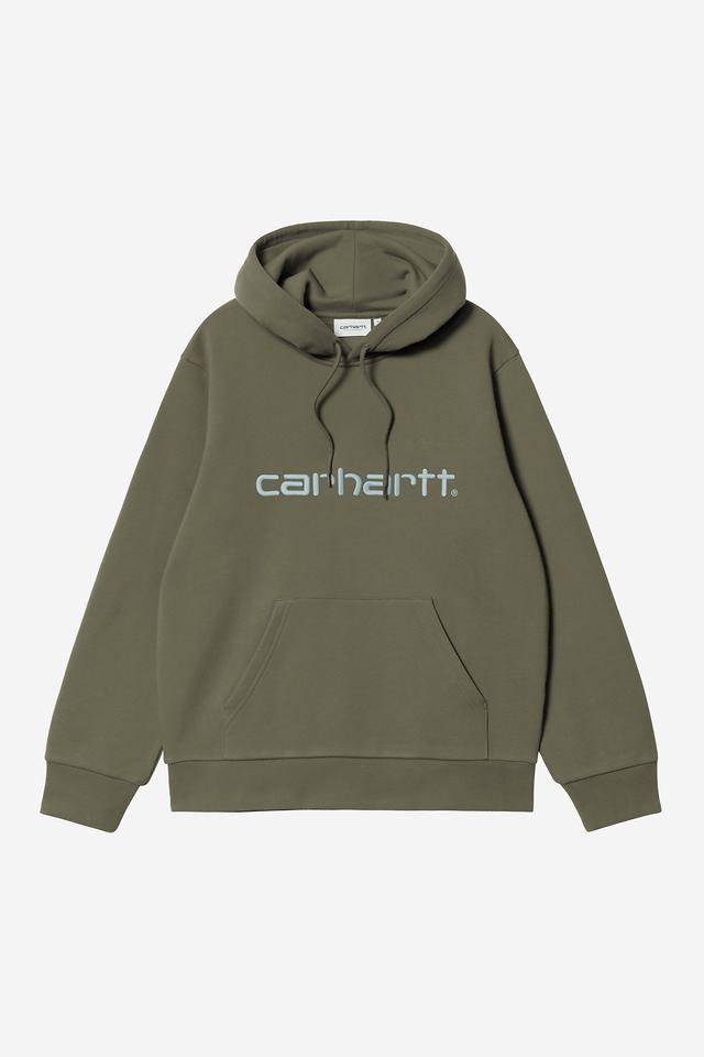 Carhartt Wip HOODED CARHARTT SWEAT Leaf / Tourmaline