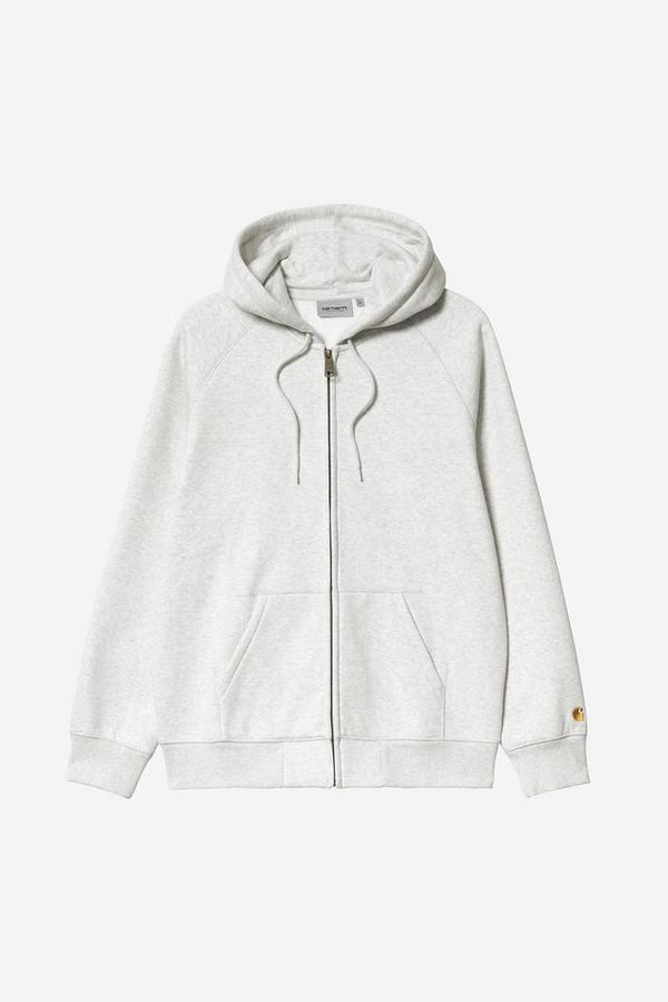 Carhartt Wip HOODED CHASE JACKET Ash Heather Gold — Carhartt Wip