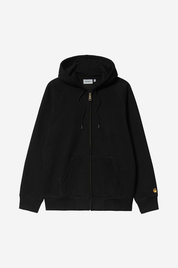 Carhartt Wip HOODED CHASE JACKET Black Gold — Carhartt Wip