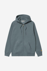 Carhartt Wip HOODED CHASE JACKET Cozy Blue / Gold