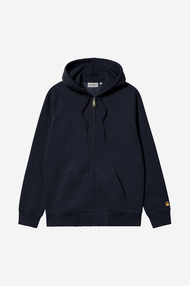 Carhartt Wip HOODED CHASE JACKET Dark Navy / Gold
