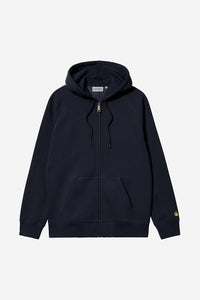 Carhartt Wip HOODED CHASE JACKET Dark Navy / Gold