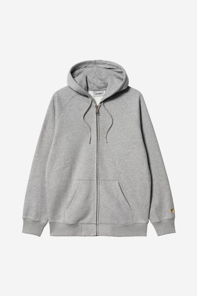 Carhartt Wip HOODED CHASE JACKET Grey Heather / Gold