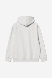 Carhartt Wip HOODED CHASE SWEAT Ash Heather/Gold