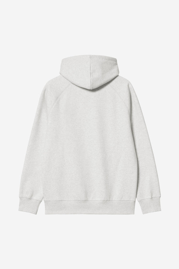 Carhartt Wip HOODED CHASE SWEAT Ash Heather/Gold