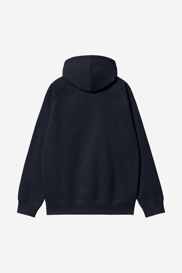 Carhartt Wip HOODED CHASE SWEAT Dark Navy / Gold