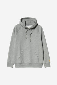 Carhartt Wip HOODED CHASE SWEAT Grey Heather / Gold