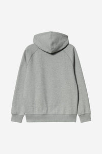 Carhartt Wip HOODED CHASE SWEAT Grey Heather / Gold