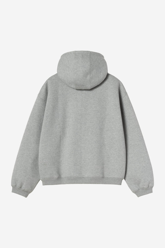 Carhartt Wip HOODED EBBERT JACKET Grey Heather / White