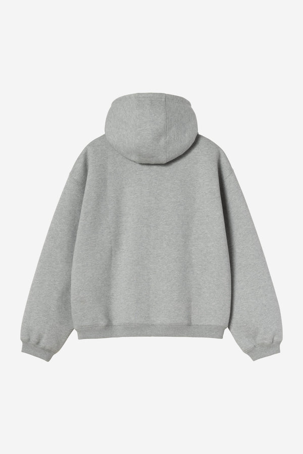Carhartt Wip HOODED EBBERT JACKET Grey Heather / White