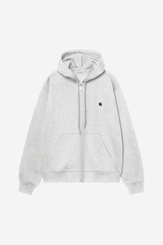 Carhartt Wip HOODED MACK JACKET Ash Heather / Black — Carhartt WIP