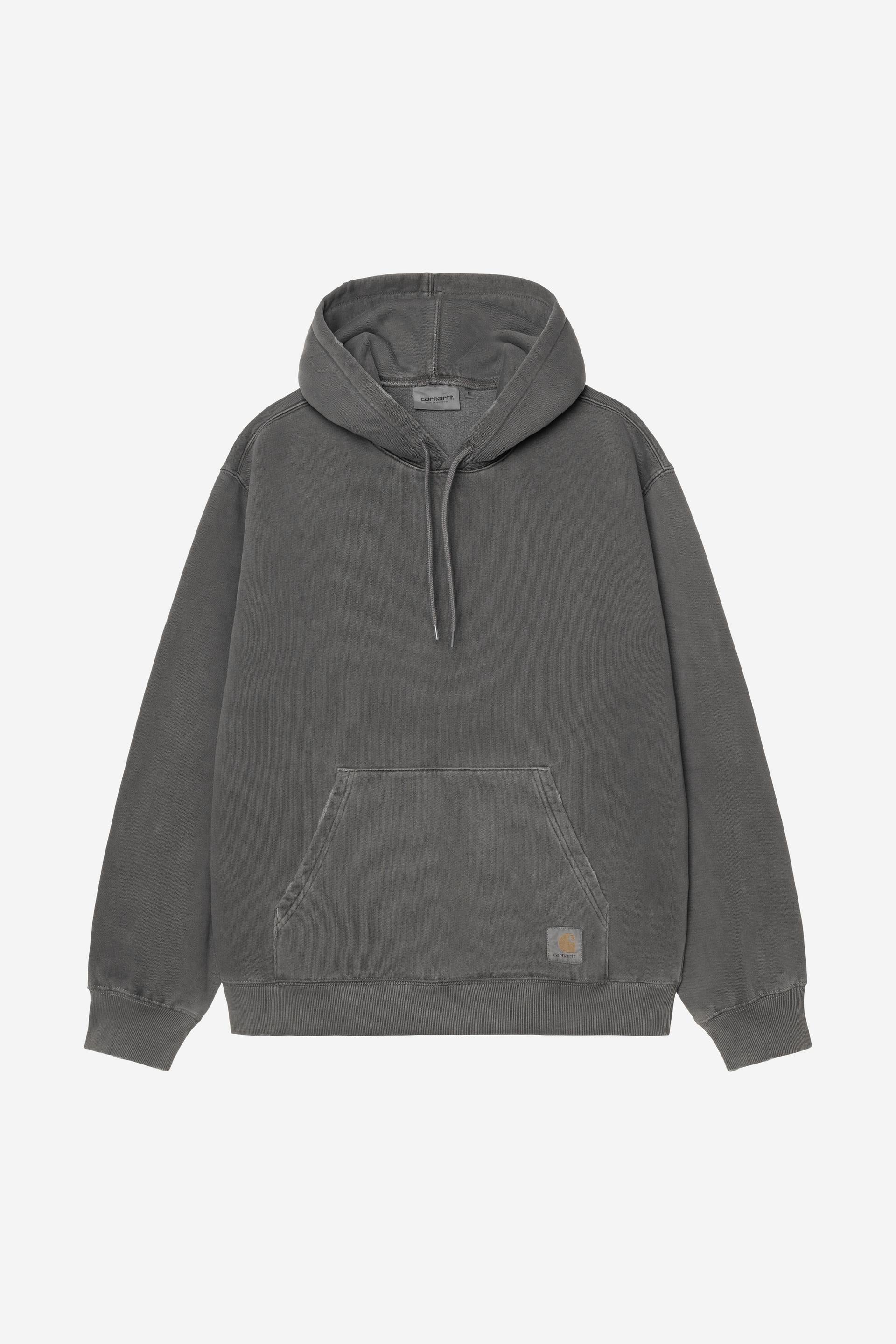 Carhartt Wip HOODED TORION SWEAT Black grind washed