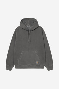 Carhartt Wip HOODED TORION SWEAT Black grind washed