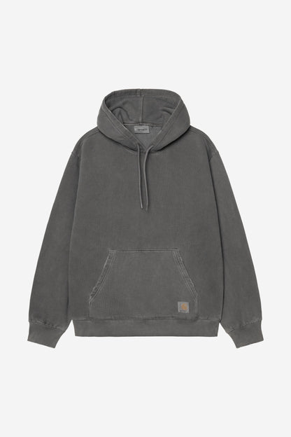 Carhartt Wip HOODED TORION SWEAT Black grind washed