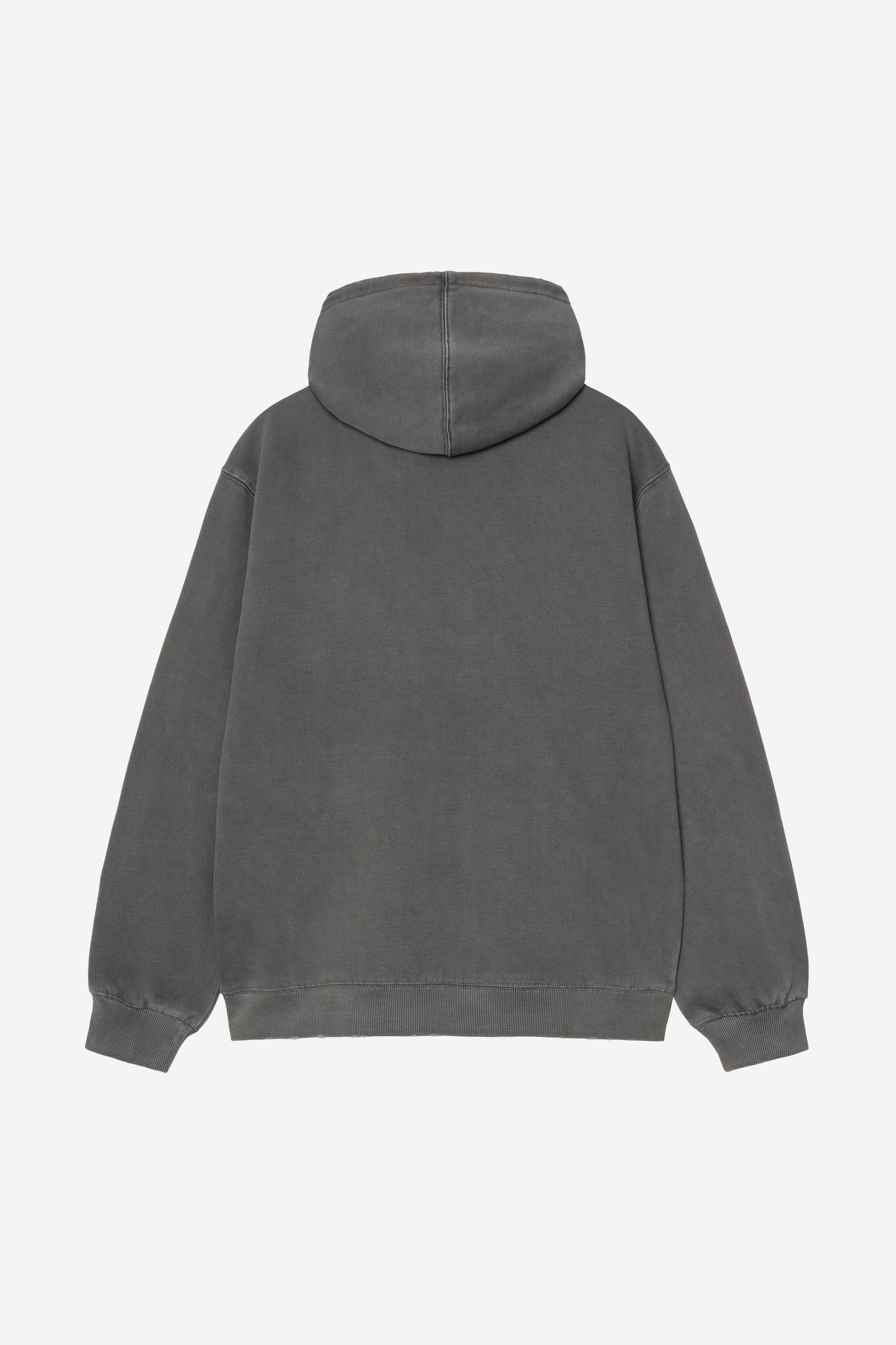 Carhartt Wip HOODED TORION SWEAT Black grind washed