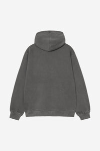 Carhartt Wip HOODED TORION SWEAT Black grind washed