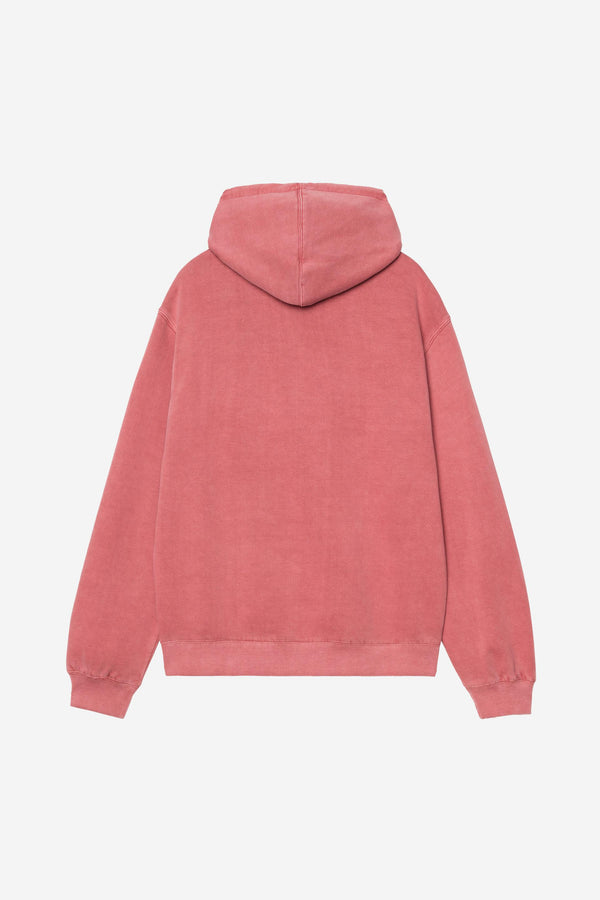 Carhartt Wip HOODED TORION SWEAT Marsala grind washed