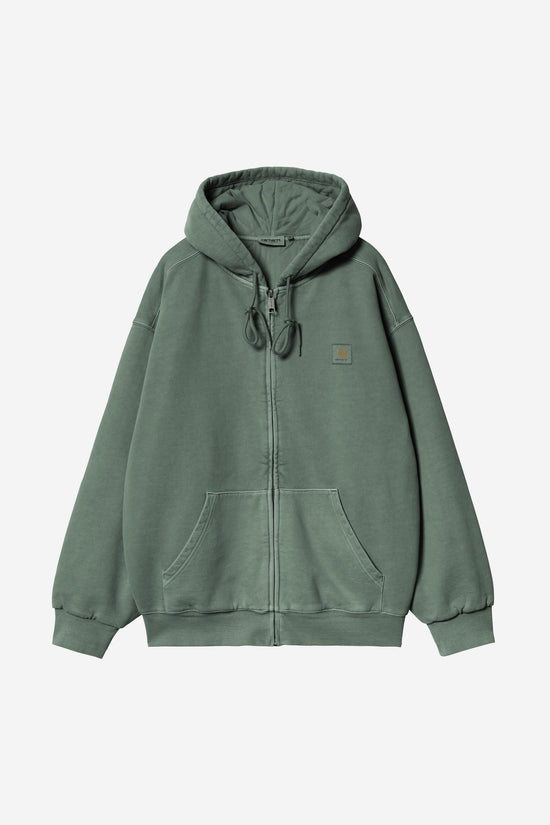 Carhartt Wip HOODED VISTA JACKET Dark Scarab garment dyed — Carhartt WIP
