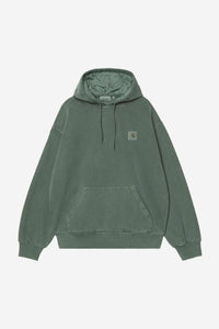 Carhartt Wip HOODED VISTA SWEAT Dark Scarab garment dyed
