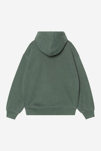 Carhartt Wip HOODED VISTA SWEAT Dark Scarab garment dyed