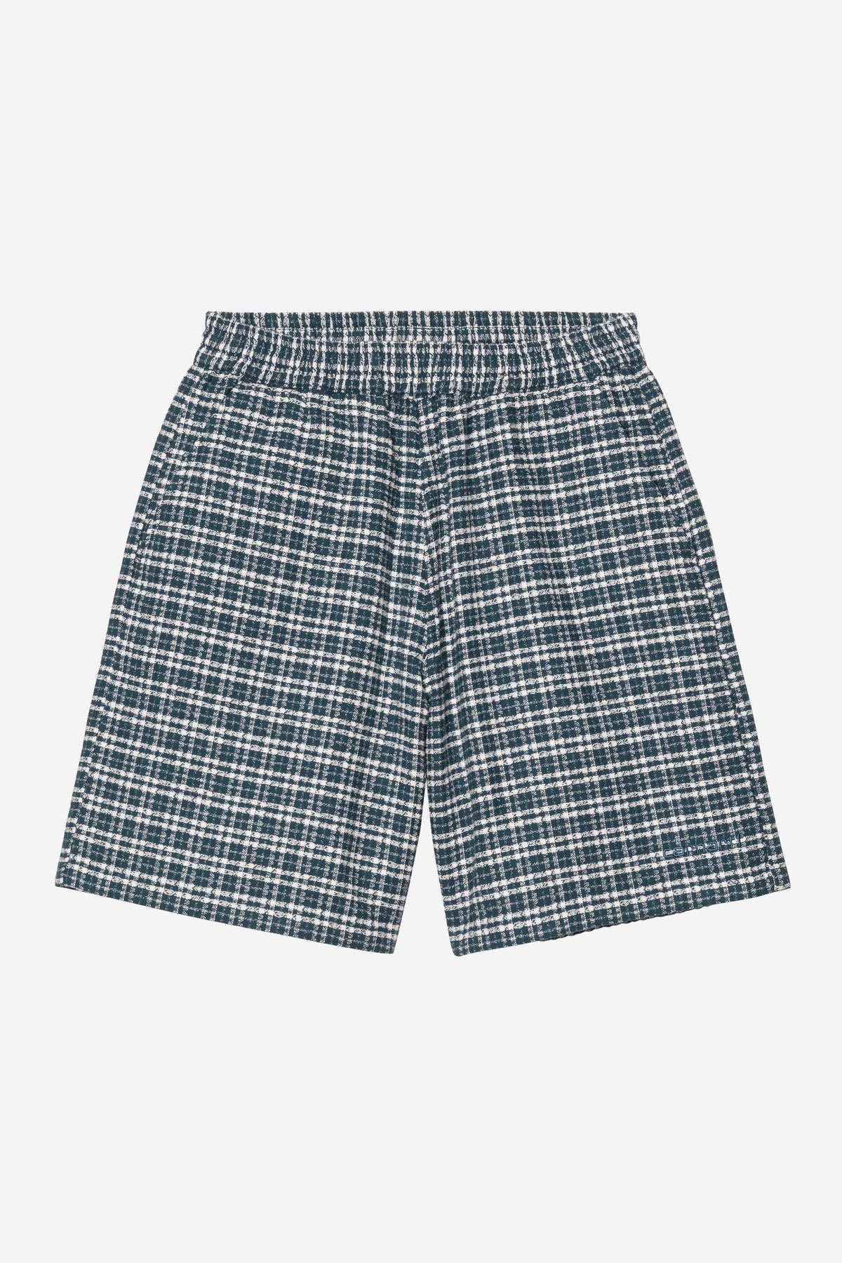 Carhartt Wip KANDER SHORT Kander Check Blue River