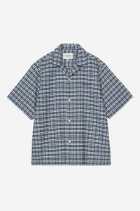 Carhartt Wip KANDER S/S SHIRT Kander Check Blue River