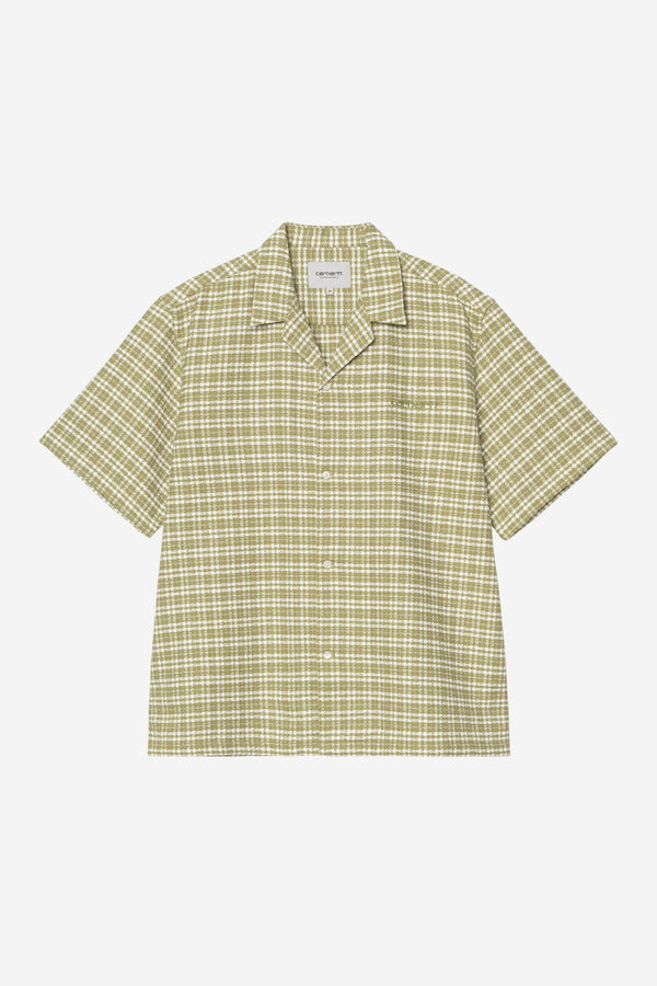 Carhartt Wip KANDER S/S SHIRT Kander Check Snake — Carhartt Wip