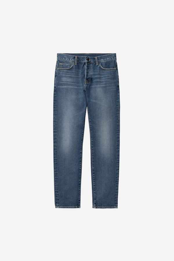 Carhartt Wip KLONDIKE PANT Blue dark used wash