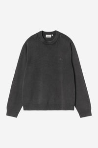 Carhartt Wip KORI SWEATER Black garment dyed