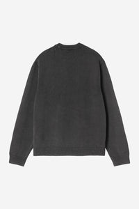 Carhartt Wip KORI SWEATER Black garment dyed
