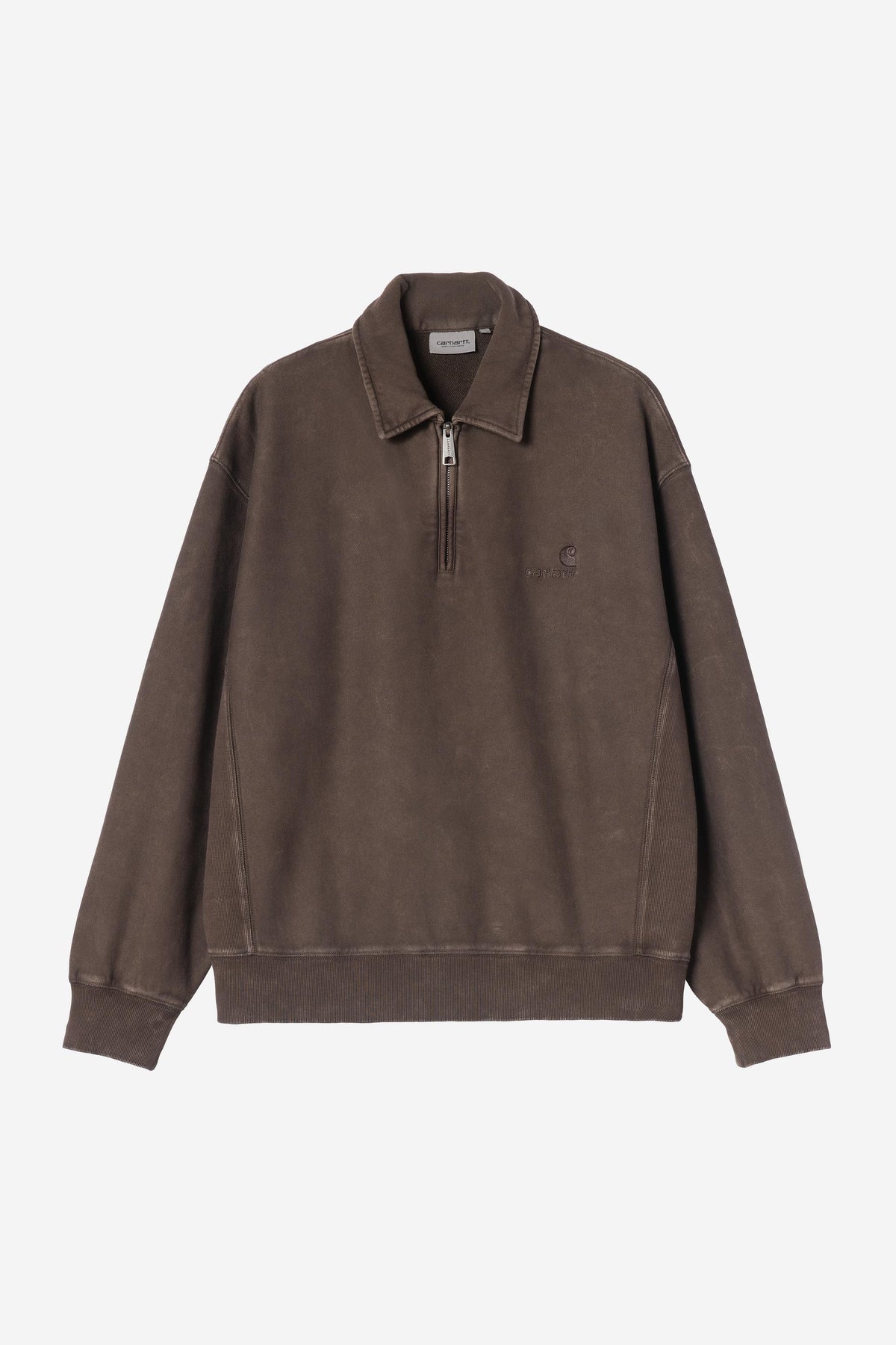 Carhartt Wip LAMBERT SWEAT Tobacco moon wash