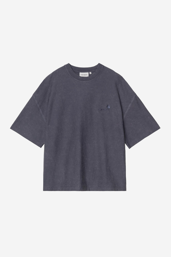 Carhartt Wip LAMBERT S/S TEE Dark Navy moon wash — Carhartt Wip