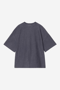 Carhartt Wip LAMBERT S/S TEE Dark Navy moon wash