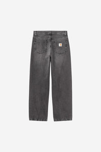 Carhartt Wip LANDON PANT Black marble used wash