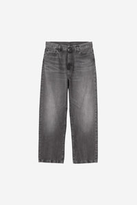 Carhartt Wip LANDON PANT Black marble used wash