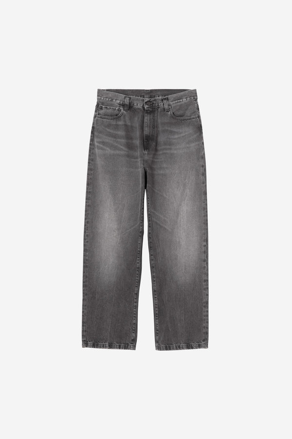 Carhartt Wip LANDON PANT Black marble used wash