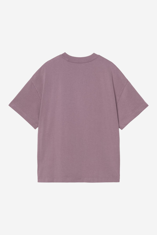 Carhartt Wip LINK SCRIPT S/S TEE Phlox / White