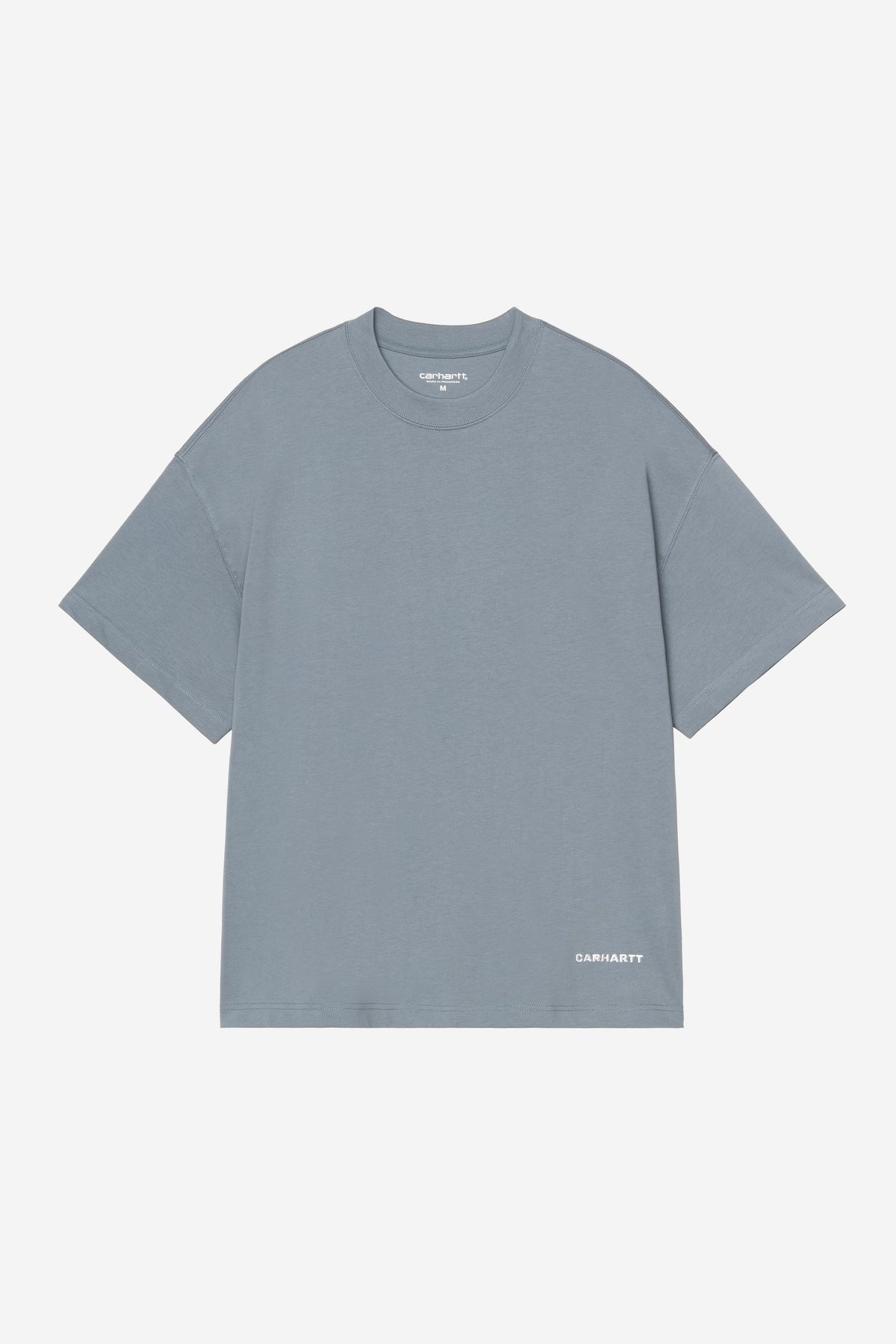 Carhartt Wip LINK SCRIPT S/S TEE Velvet Blue / White