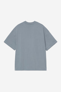 Carhartt Wip LINK SCRIPT S/S TEE Velvet Blue / White