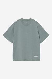 Carhartt Wip LINK SCRIPT S/S TEE Velvet Green / White