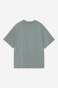 Carhartt Wip LINK SCRIPT S/S TEE Velvet Green / White