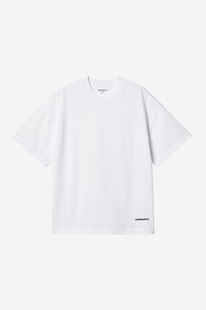 Carhartt Wip LINK SCRIPT S/S TEE White / Black