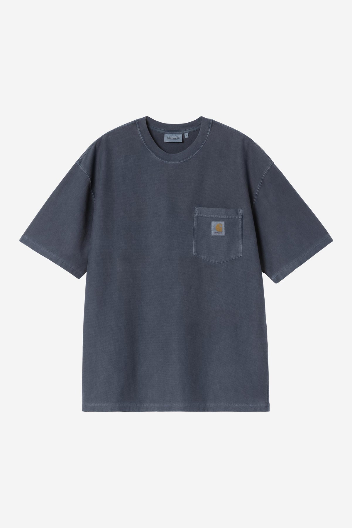 Carhartt Wip LOOSE POCKET S/S TEE Dark Navy garment dyed