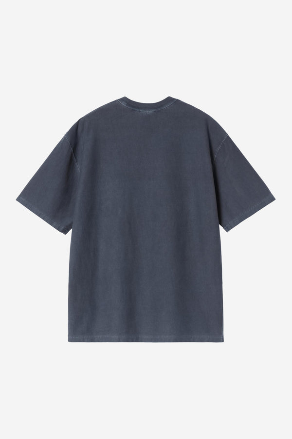 Carhartt Wip LOOSE POCKET S/S TEE Dark Navy garment dyed